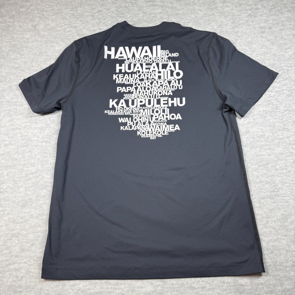 James Perse T-Shirt Mens 3 L Black Hualalai Hawaii Big Island Resort MOR3287HL